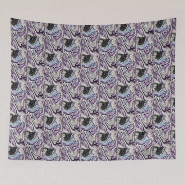 Item preview, purple marbling designed and sold by Grace De Gruccio.