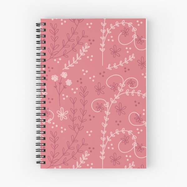 Item preview, Feminine Pink Floral Pattern designed and sold by GeekHeadDesigns.