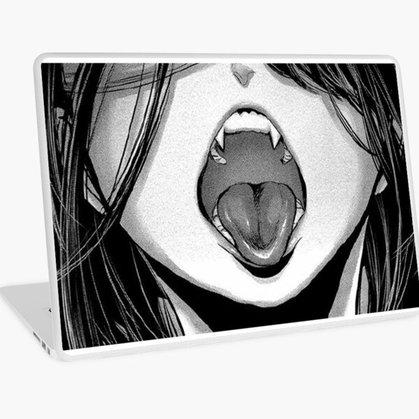  Ahegao Anime Girl With Tongue and Hands Out Weeb T