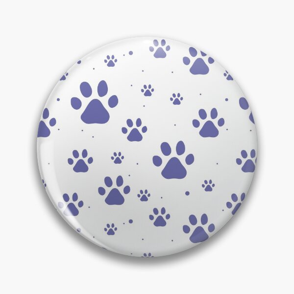 Item preview, Paws pattern, Very peri color designed and sold by Aleksse.
