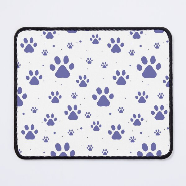 Item preview, Paws pattern, Very peri color designed and sold by Aleksse.