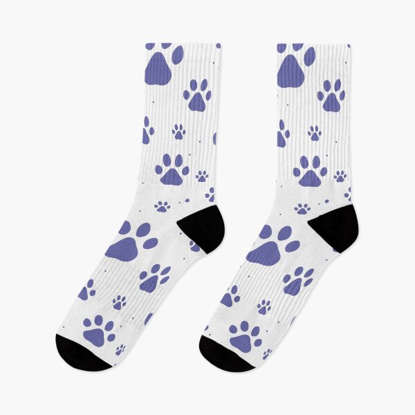 Item preview, Paws pattern, Very peri color designed and sold by Aleksse.