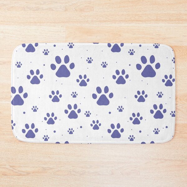 Item preview, Paws pattern, Very peri color designed and sold by Aleksse.