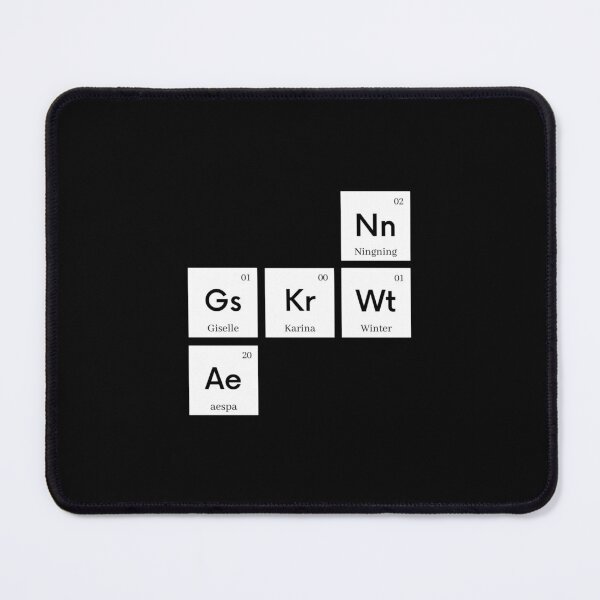Item preview, aespa Periodic Table designed and sold by helloharu.