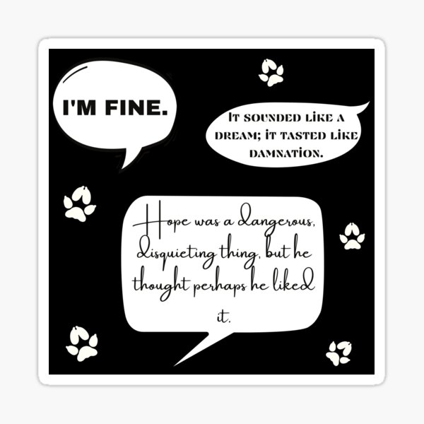 AFTG Quotes Sticker