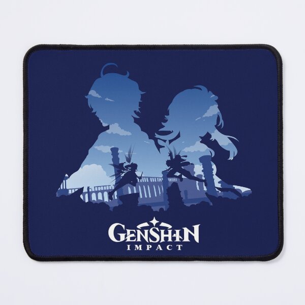 Item preview, Genshin Impact - Aether & Lumine designed and sold by NerdCult.