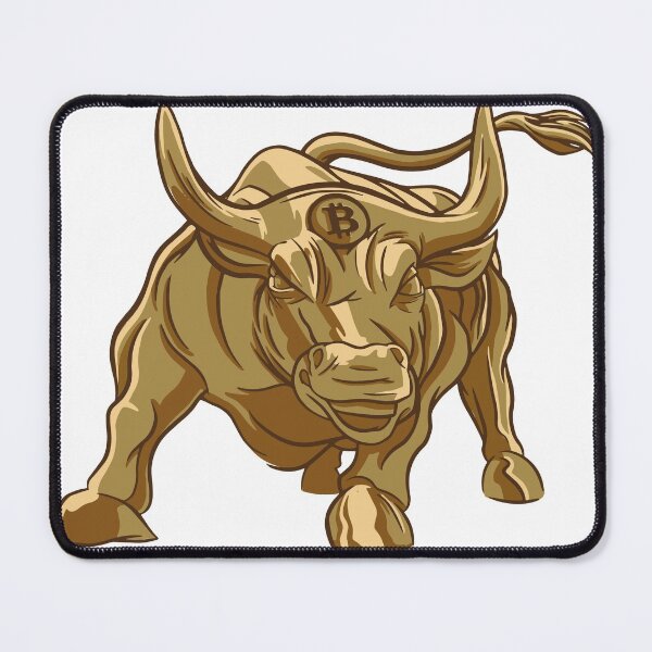 Item preview, Bitcoin bull designed and sold by DoMaMode.