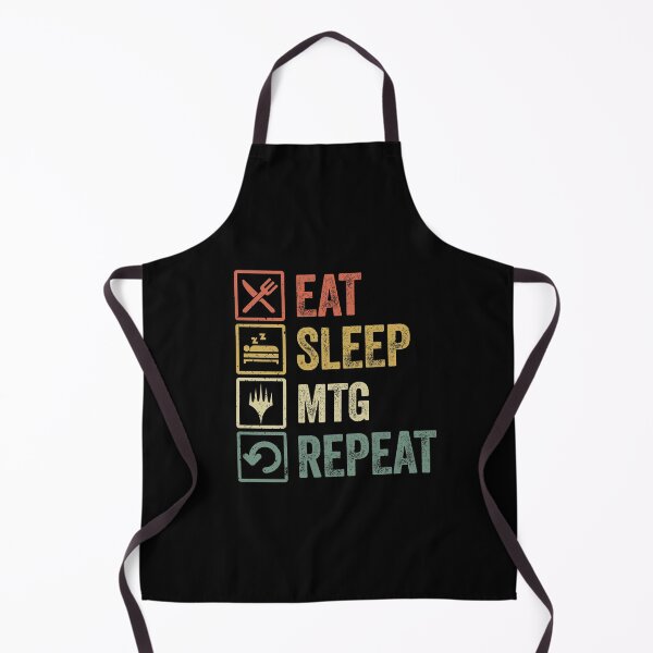 Item preview, Funny eat sleep MTG repeat retro vintage gift designed and sold by HN-ART.