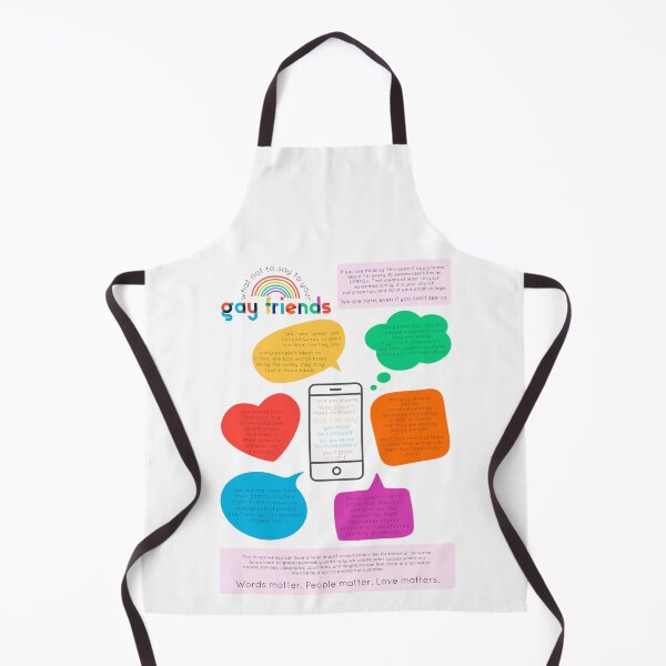 Item preview, What Not To Say To Your Gay Friends- Infographic designed and sold by Grace De Gruccio.