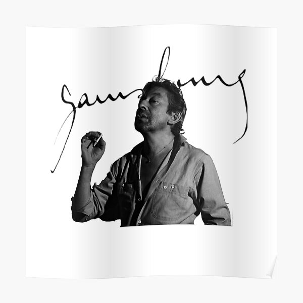 Serge Gainsbourg Poster