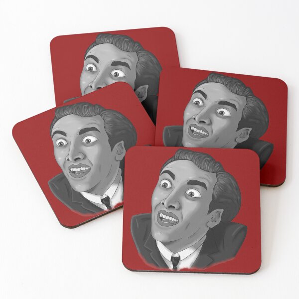 Item preview, Nicolas Cage Black and White Meme  designed and sold by Core Toggery.