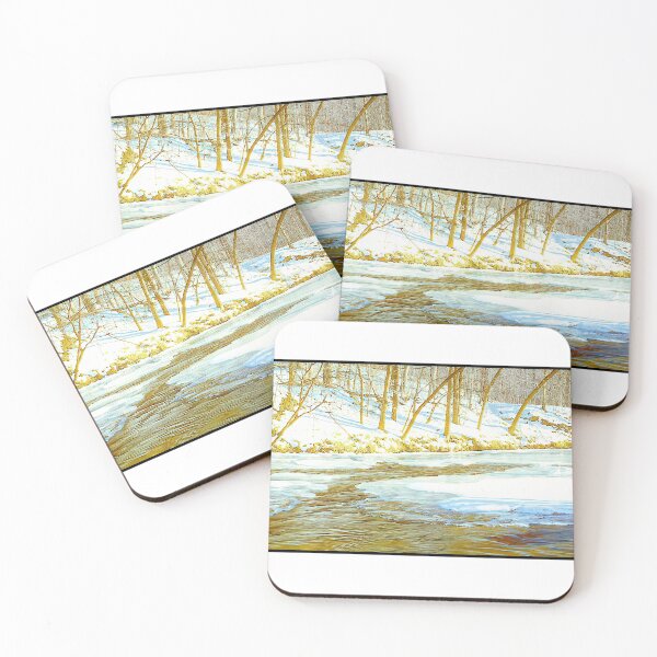 Item preview, Icy, Woodland River designed and sold by AMacGPhilly.