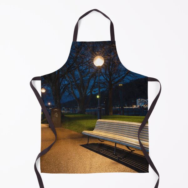 Item preview, White park benches after sunset designed and sold by Stefan Rotter.