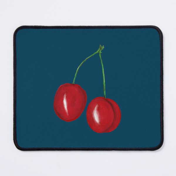 Item preview,  Cherry print dark blue backbround designed and sold by DemonicGloom.