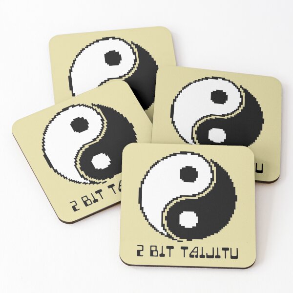 Item preview, 2 Bit Taijitu designed and sold by HappySchnapper.