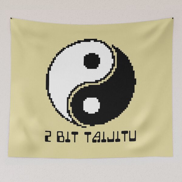 Item preview, 2 Bit Taijitu designed and sold by HappySchnapper.
