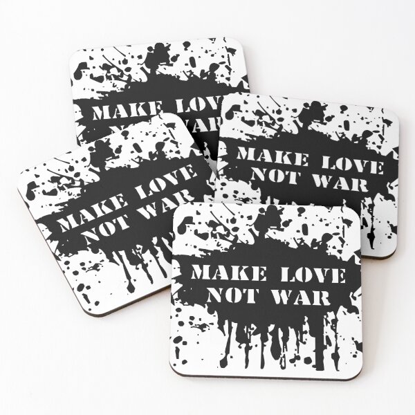 Item preview, Make Love Not War designed and sold by LaGalleria-BNS by Moses Benson Gallery.