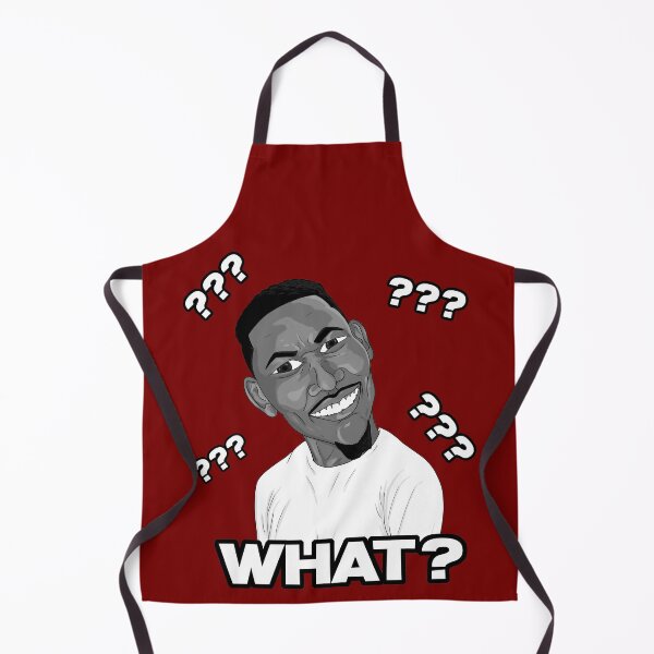 Item preview, Funny What? Meme Black and White Hand Painted designed and sold by Core Toggery.