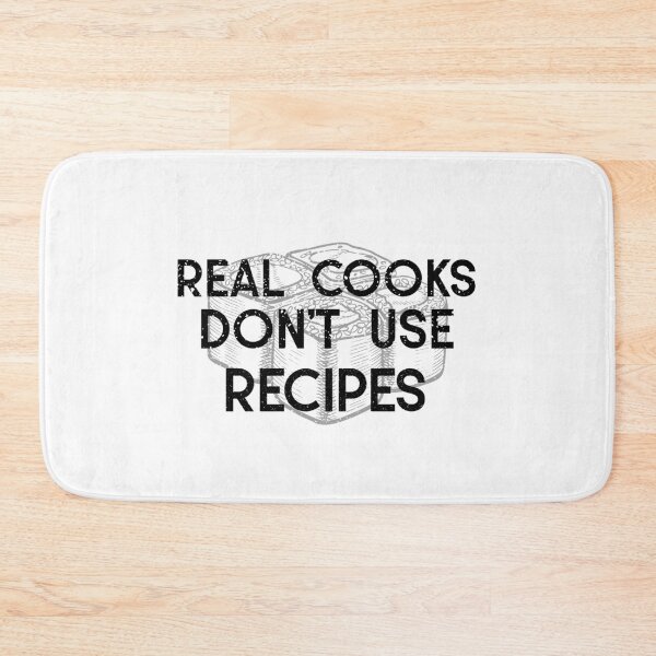 Item preview, Real Cooks Don't Use Recipes Apron designed and sold by henes88.