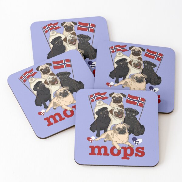 Item preview, MOPS! (Norwegian version!) designed and sold by FivePugs.