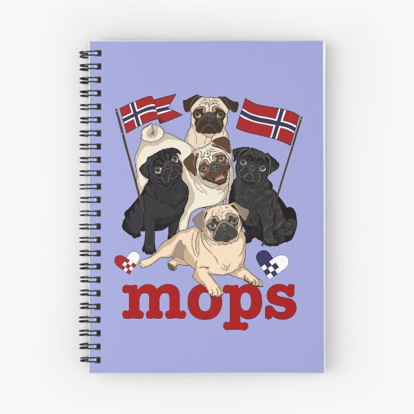 Item preview, MOPS! (Norwegian version!) designed and sold by FivePugs.