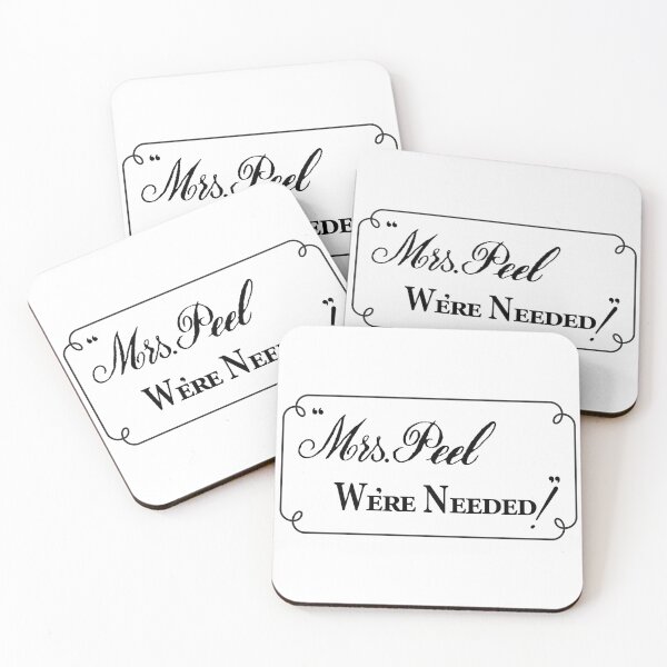 Item preview, Mrs Peel - we're needed! designed and sold by SpikyNeil.