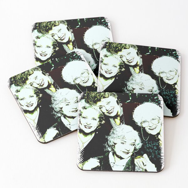 Item preview, The Golden Girls - Dorothy, Rose, Blanche, and Sophia designed and sold by reactionstudios.