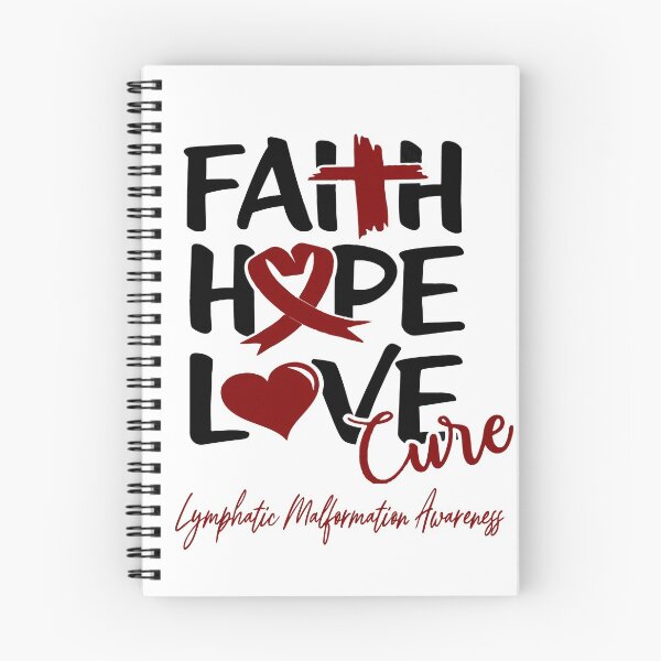 Item preview, Faith Hope Love Cure Lymphatic Malformation Awareness designed and sold by Grooffos.