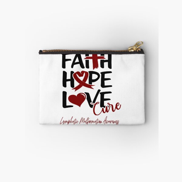 Item preview, Faith Hope Love Cure Lymphatic Malformation Awareness designed and sold by Grooffos.