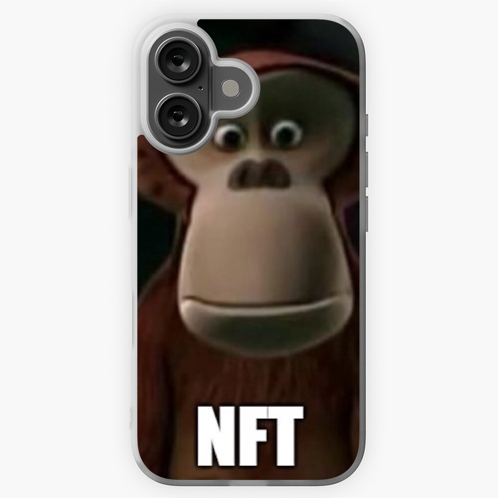 NFT phil the monkey from madagascar Pin for Sale by papa-zoinks | Redbubble