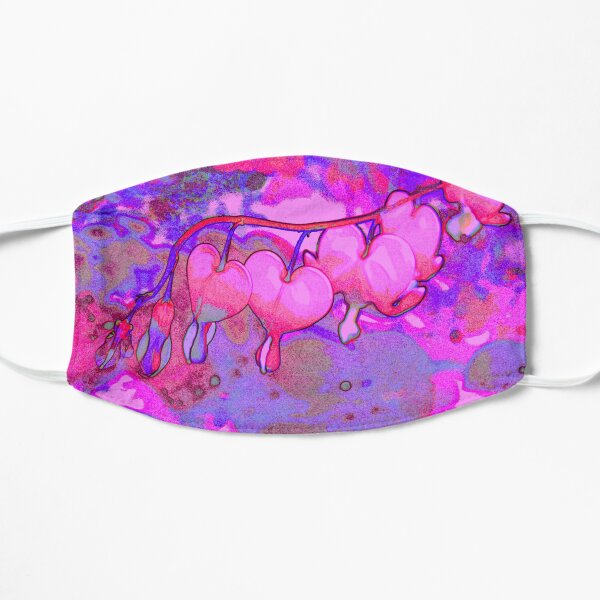 Bleeding Hearts Flat Mask