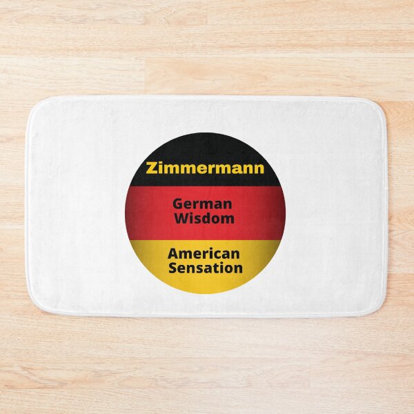 Item preview, Zimmermann - German Wisdom - American Sensation designed and sold by teewearstyle.
