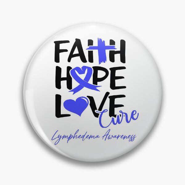 Item preview, Faith Hope Love Cure Lymphedema Awareness designed and sold by Grooffos.