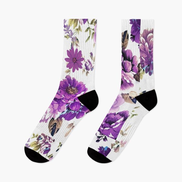Item preview, Elegant Vintage Purple Roses and Leaves Botanical Floral  designed and sold by silviaol.