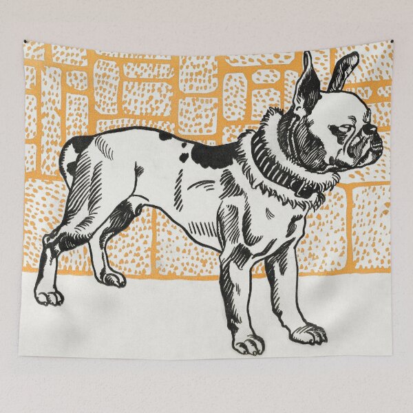 Item preview, Fancy Dog Print - Pitbull Terrier - Moriz Jung designed and sold by moss&moon designs.