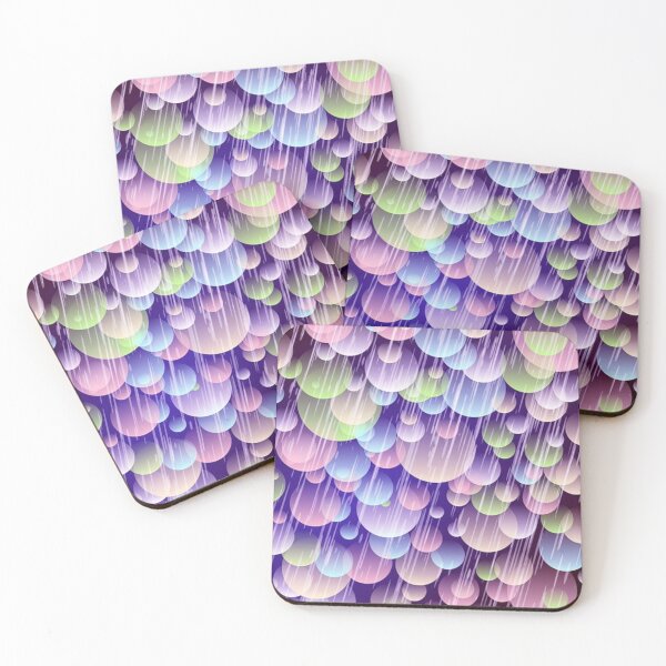 Item preview, Abstract Colorful Water Bubbles and Rain Drops designed and sold by silviaol.