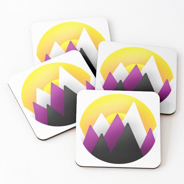 Item preview, Non binary mountain designed and sold by rottenaeon.