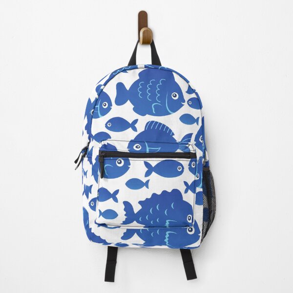 Item preview, Very Cute Blue Fishes Nautical Sea Life designed and sold by silviaol.