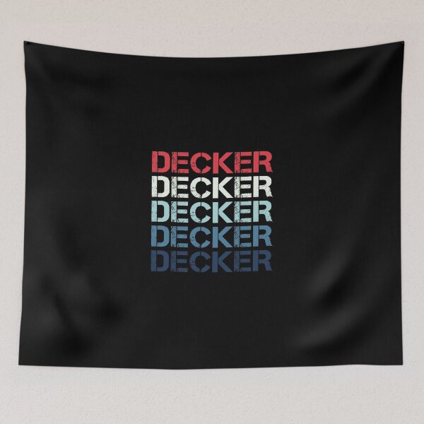 Item preview, Decker Name T Shirt - Decker Vintage Retro Decker Name Gift Item Tee designed and sold by rivenburga.