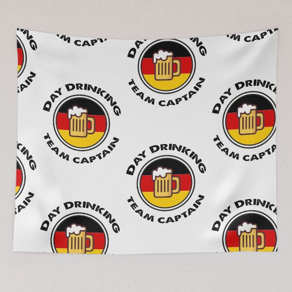 Item preview, I Support Day Drinking, Day Drinking Team Captain designed and sold by SportyDogShop.