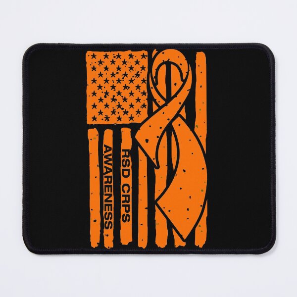 Item preview, RSD CRPS Awareness Ribbon American Flag designed and sold by Tadmab.