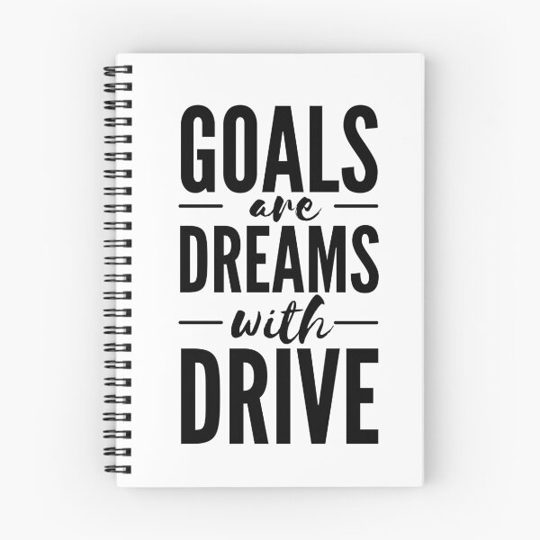 Item preview, Goals are Dreams with Drive - Black  designed and sold by charqui.