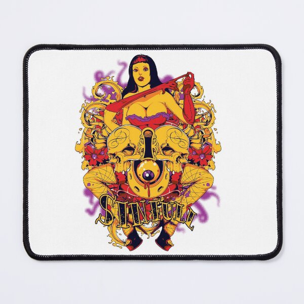Item preview, Sinfull - Girl On Skulls - Grunge - Punk Rock Design designed and sold by SpotWarehouse.