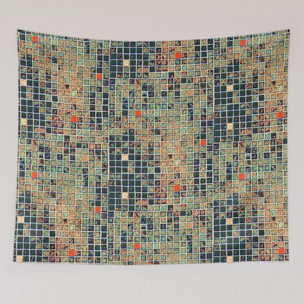 Item preview, Modernist Retro Brick Matrix designed and sold by Tovers.