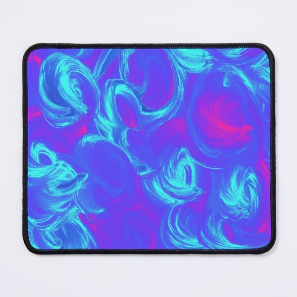 Item preview, Blue and Pink Abstract Paint Texture designed and sold by Tekoro.