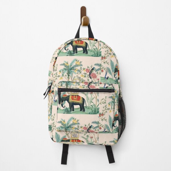 Item preview, Floral Jungle Monkey Riding An Elephant. Cute Children's Apparel And Decor. designed and sold by lduke47.