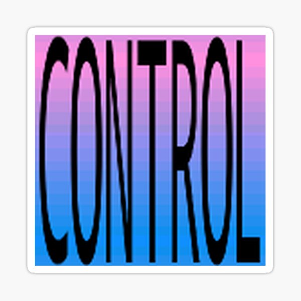 CONTROL Sticker