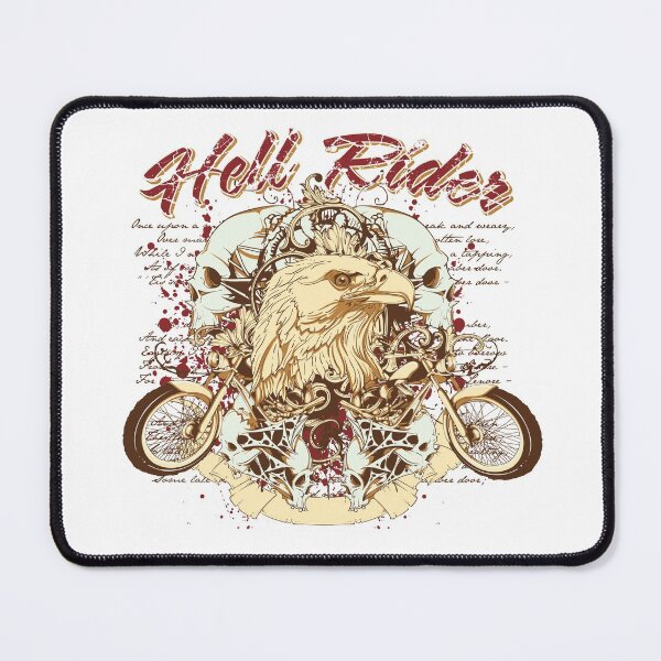 Item preview, Hell Rider - Eagle Head - Biker - Motorcyclist Design  designed and sold by SpotWarehouse.