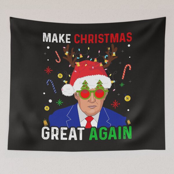 Item preview, UGLY CHRISTMAS SWEATER make christmas great again, FUNNY CHRISTMAS SWEATER  TSHIRT. designed and sold by Luckydoe1.