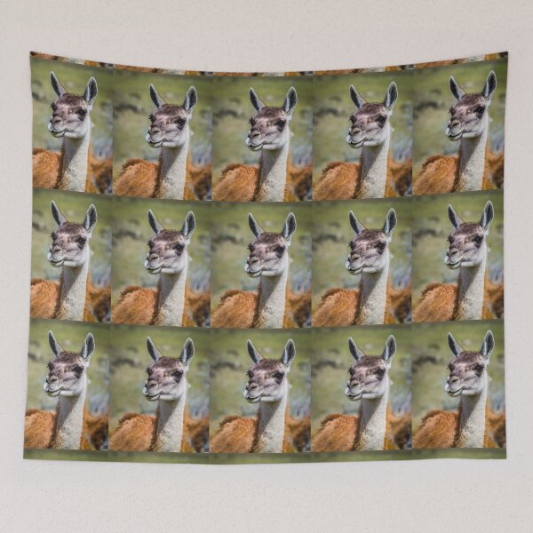 Item preview, Portrait of a guanaco, Patagonia designed and sold by Lyl Dil Creations.